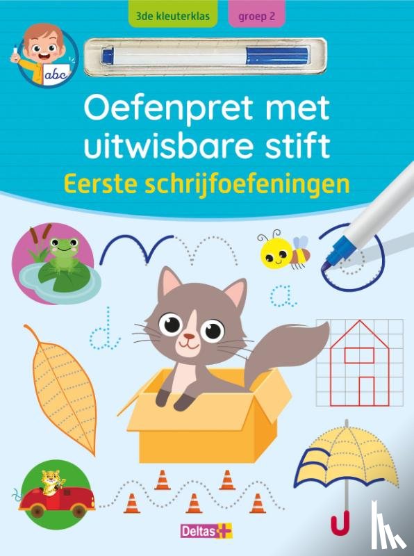  - Oefenpret met uitwisbare stift - Eerste schrijfoefeningen
