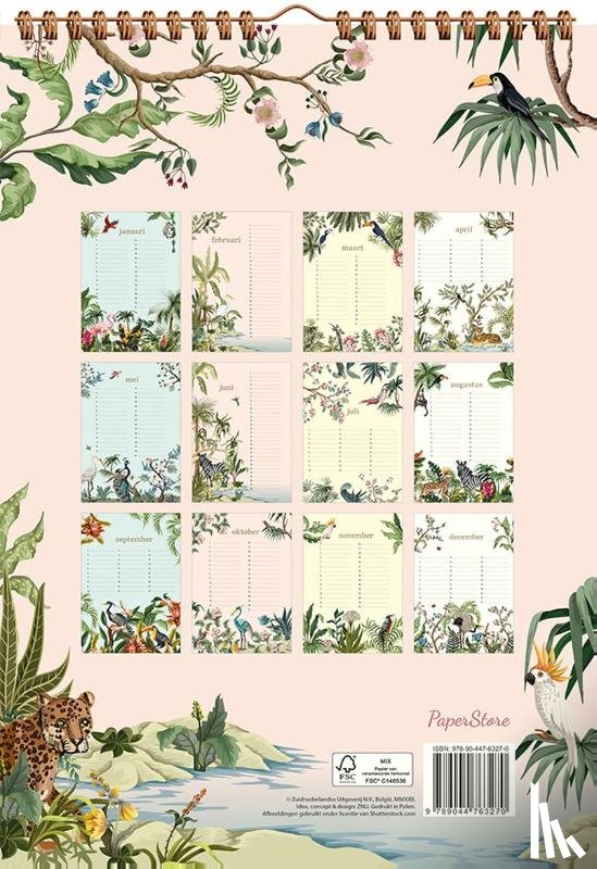  - Verjaardagskalender - Tropical