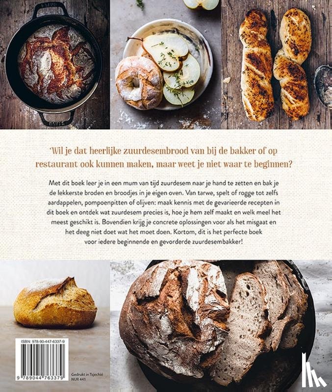 TRAUB, Katharina - Lekker en gezond brood bakken met zuurdesem