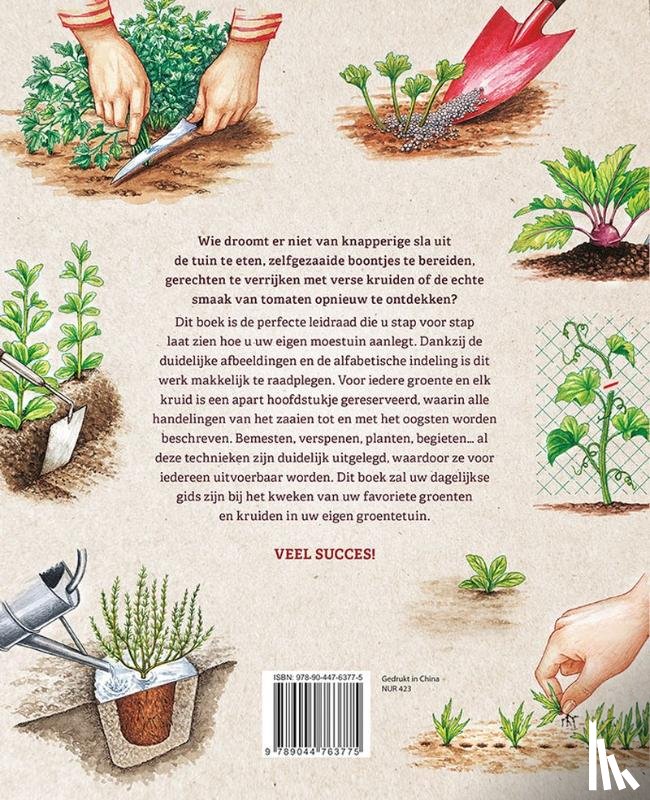 PAGE, Rosenn Le - De complete moestuin van A tot Z