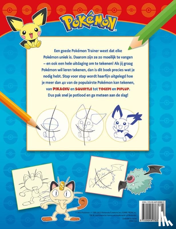  - Pokémon - Stap voor stap leren tekenen
