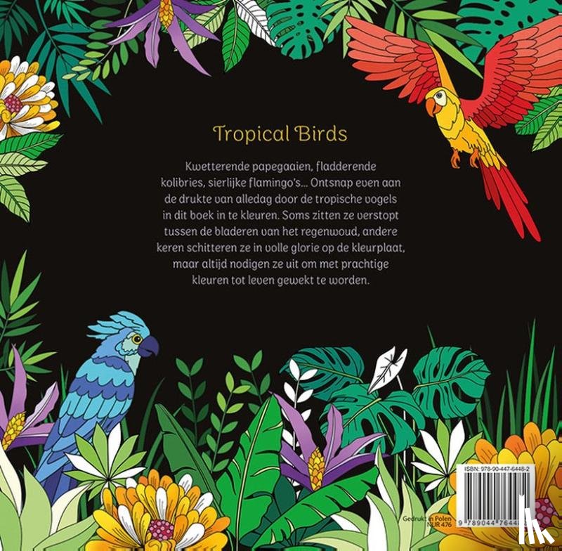 ZNU - Tropical Birds - Kleuren voor volwassenen
