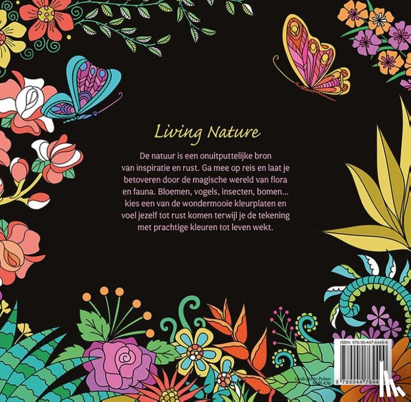 ZNU - Living Nature - Kleuren voor volwassenen