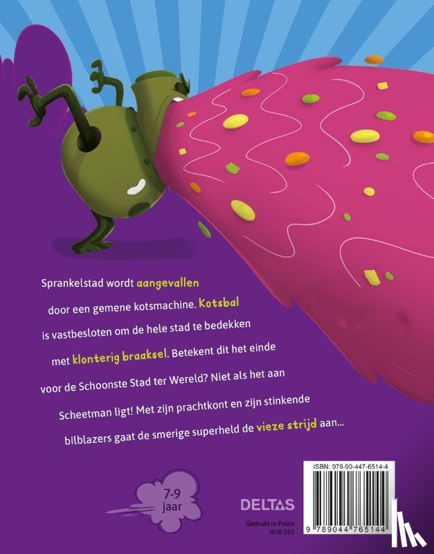 Wallace, Adam - Scheetman lost het op! De grote kotsboel
