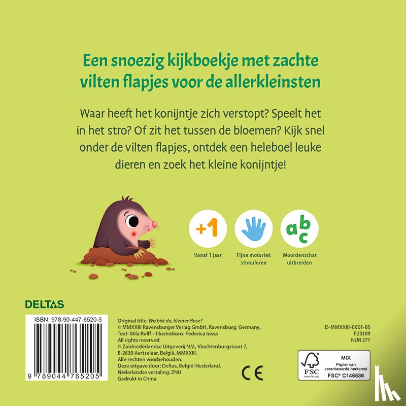 Rulff, Mila - Waar is het konijntje?