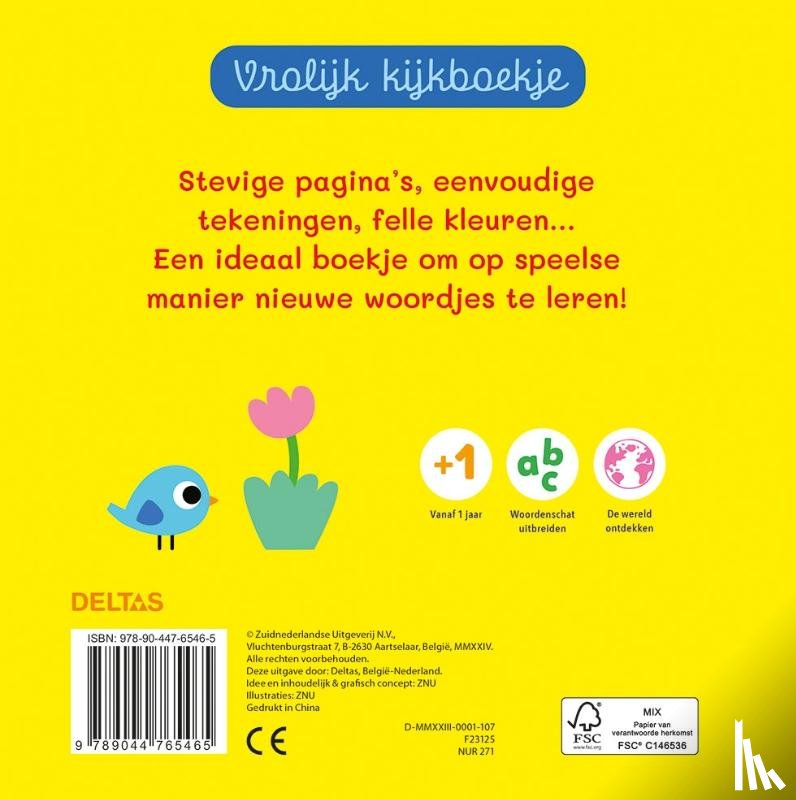 ZNU - Vrolijk kijkboekje - Eerste woordjes