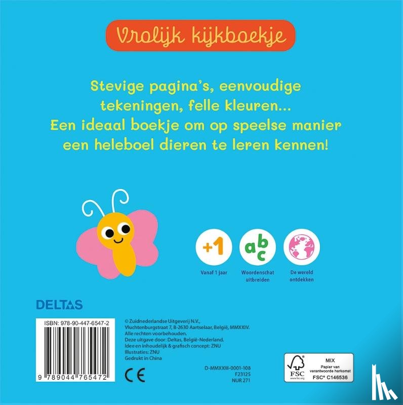 ZNU - Vrolijk kijkboekje - Lieve dieren