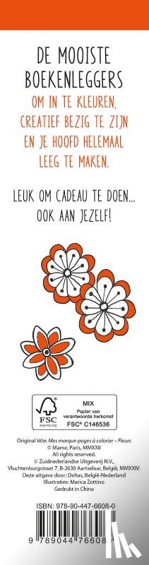  - De mooiste kleurboekenleggers om in te kleuren - Bloemen
