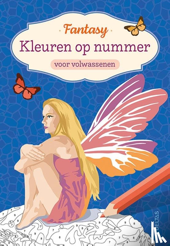  - Kleuren op nummer voor volwassenen Fantasy