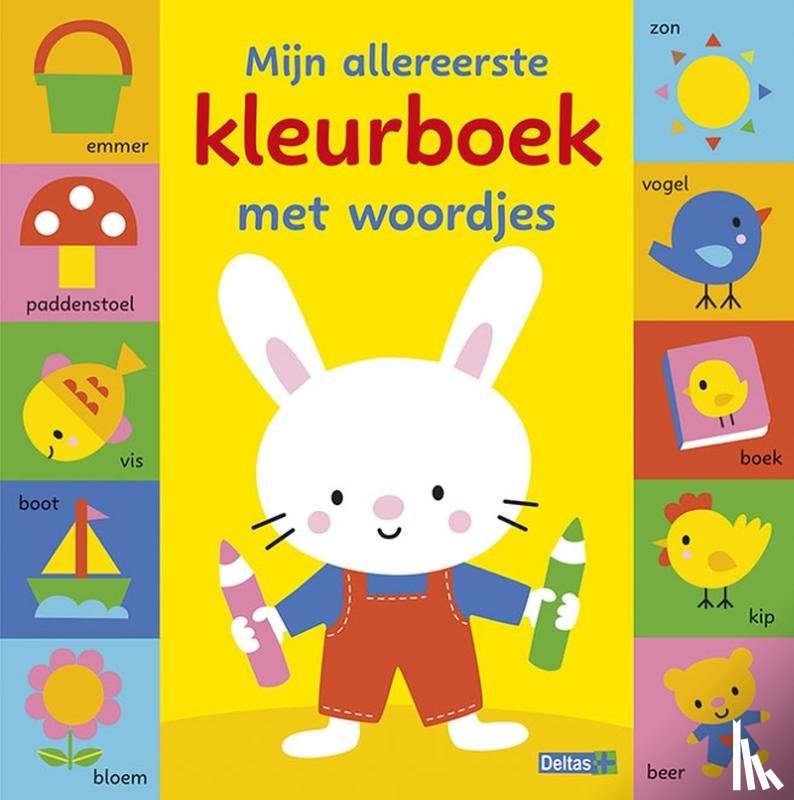 ZNU - Mijn allereerste kleurboek met woordjes - Spelen en leren met Billi