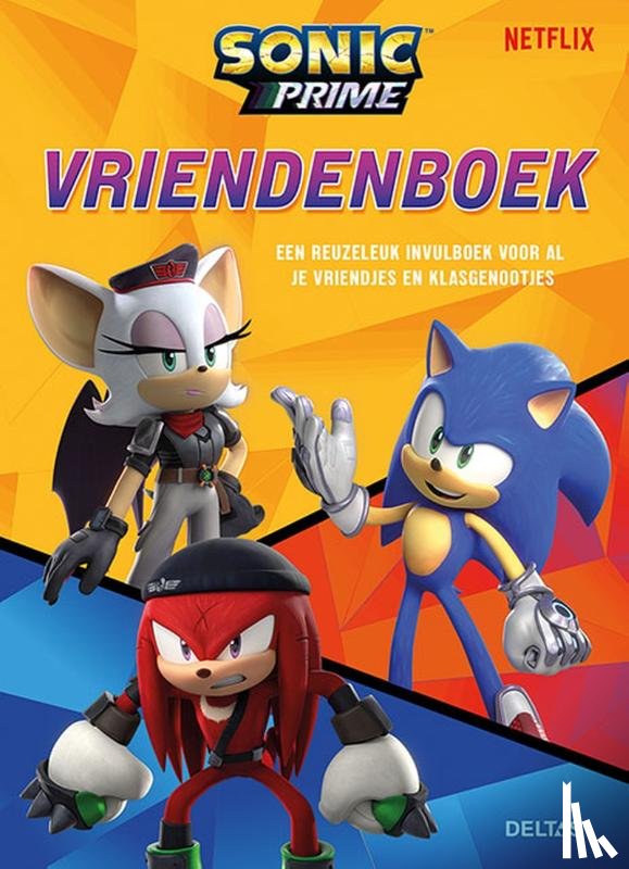  - Sonic Prime vriendenboek