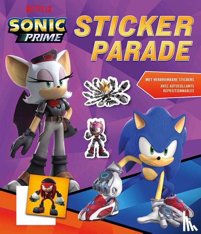  - Sonic Prime Sticker Parade