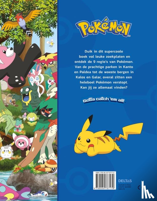  - Pokémon het leukste kijk- en zoekboek van Kanto tot Paldea