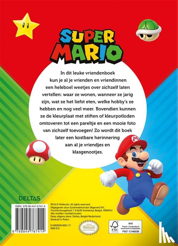  - Super Mario vriendenboek