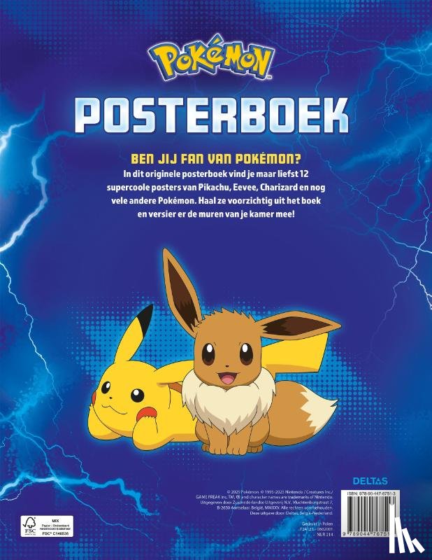  - Pokémon posterboek