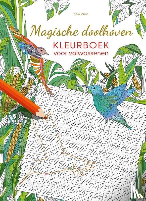 - Magische doolhoven kleurboek voor volwassenen