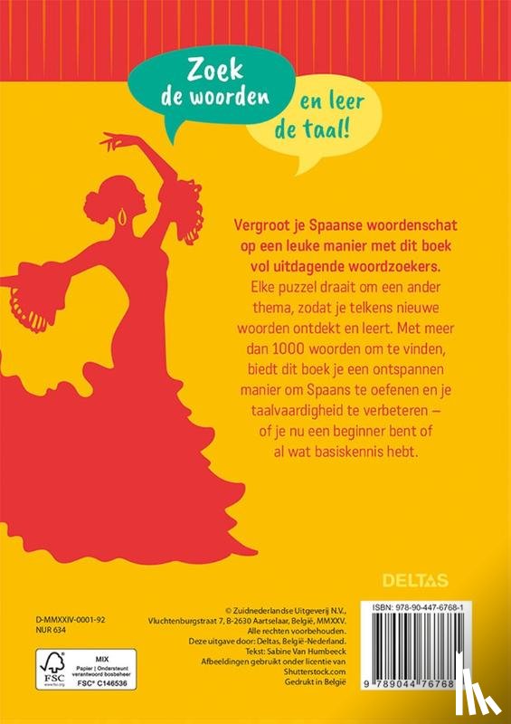 Humbeeck, Sabine Van - Woordzoekers Spaans