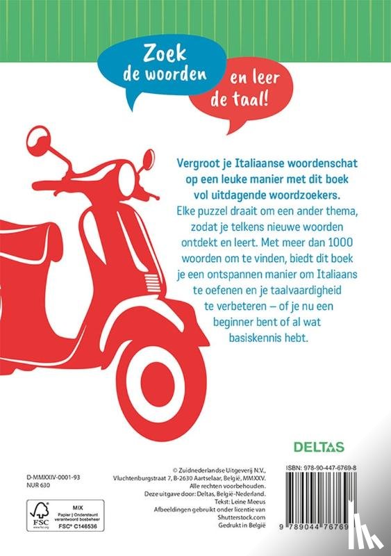 Meeus, Leine - Woordzoekers Italiaans