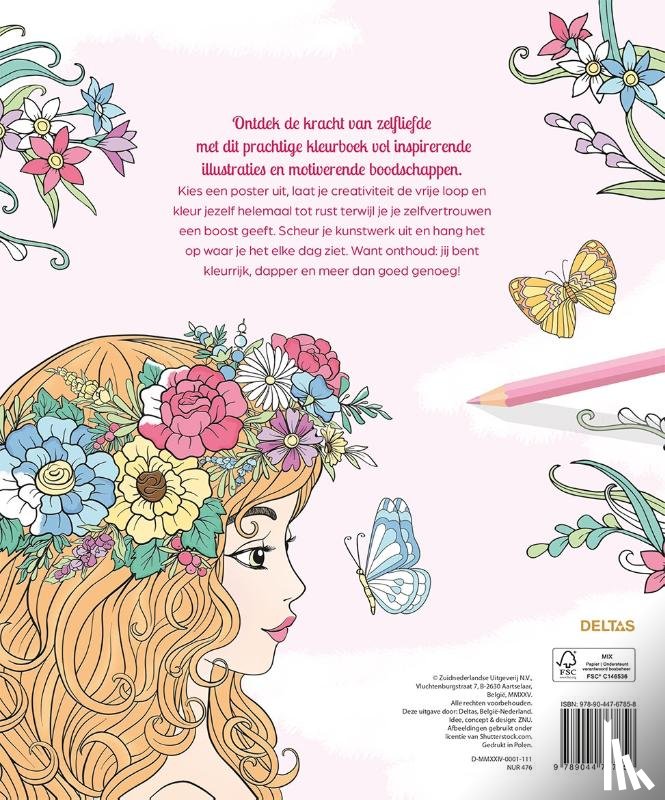 ZNU - Color therapy Hou van jezelf Kleurboek