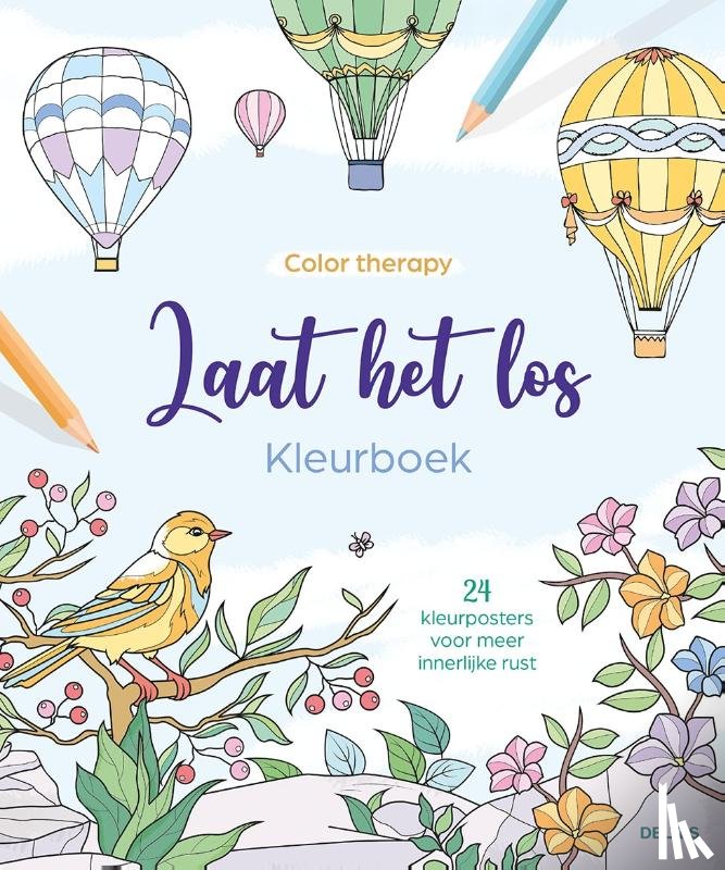  - Color therapy Laat het los Kleurboek