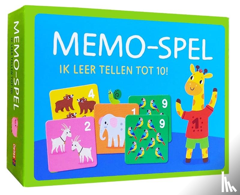 ZNU - Ik leer tellen tot 10! Memo-spel