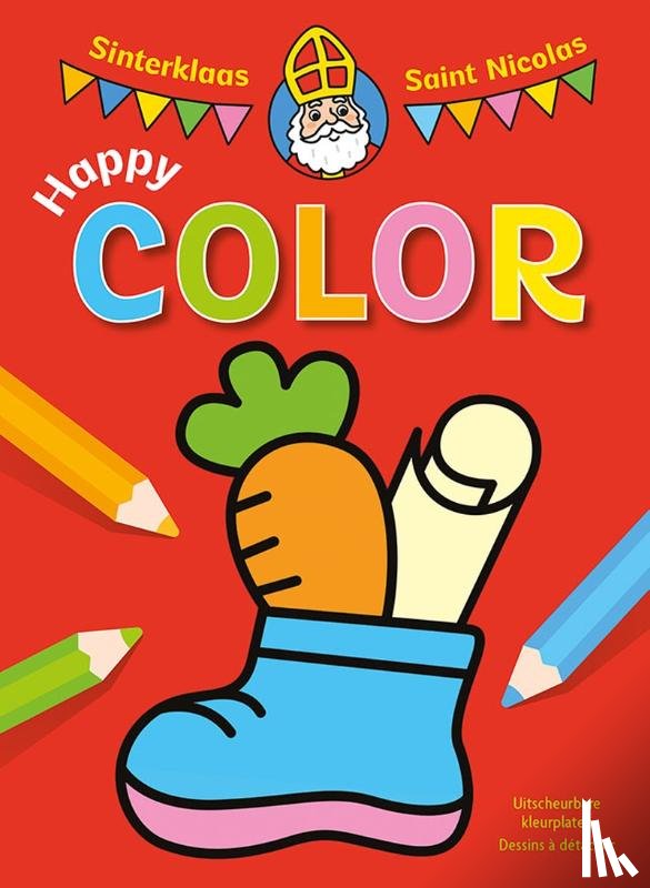  - Sinterklaas / Saint-Nicolas happy color