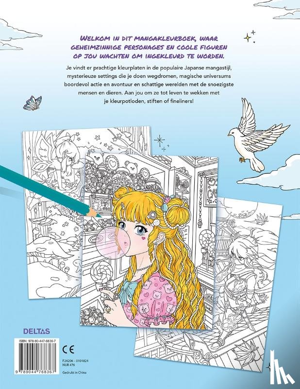  - Manga World Kleurboek