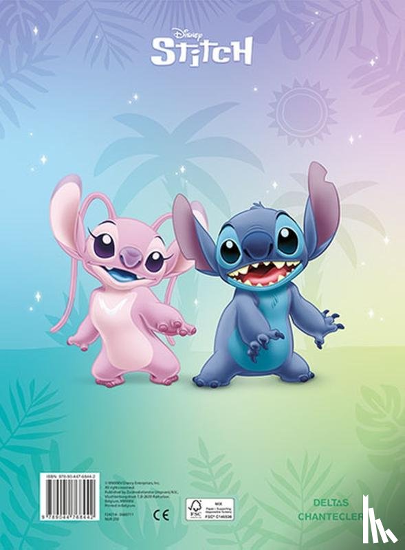  - Disney Color Stitch kleurblok / Disney Color Stitch bloc de coloriage