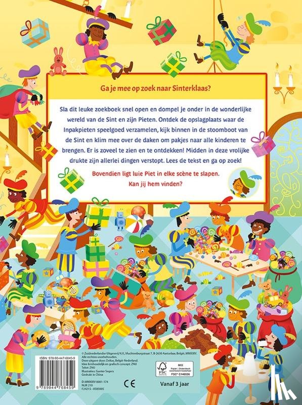  - Waar is Sinterklaas? Het grote kijk- en zoekboek