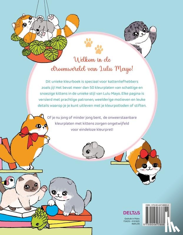 Mayo, Lulu - Snoezige kittens Kleurboek