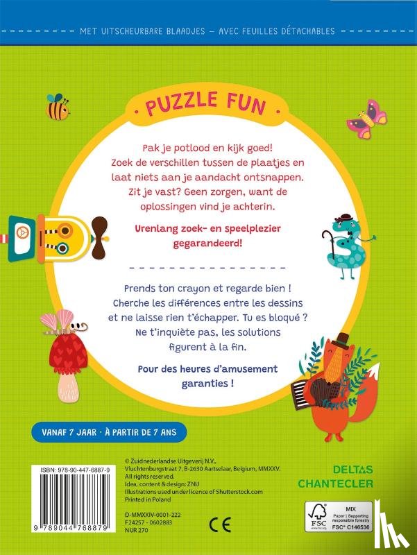  - Puzzle Fun - Zoek de verschillen / Puzzle Fun - Cherche les différences