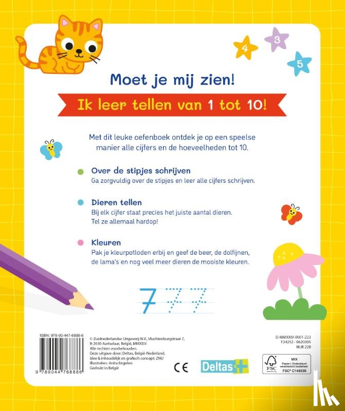 ZNU - Mijn eerste 123 oefenboek (4-6 j.)
