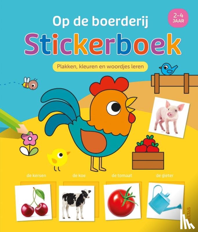 ZNU - Op de boerderij Stickerboek (Met grote herbruikbare stickers)