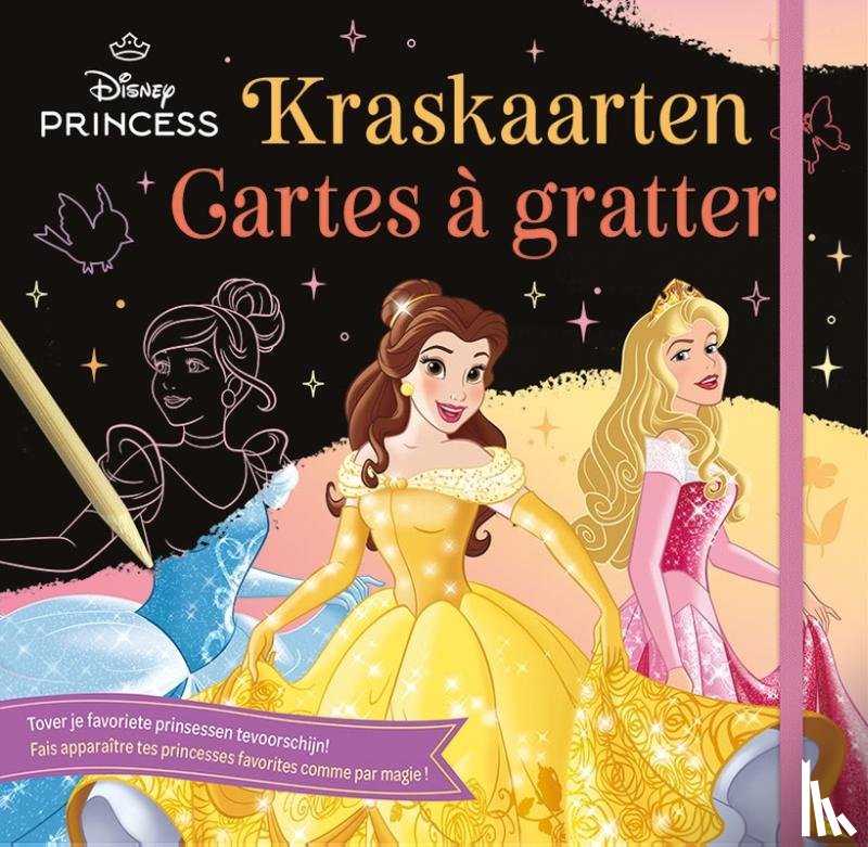  - Disney Kraskaarten Princess / Disney Princess Cartes à gratter