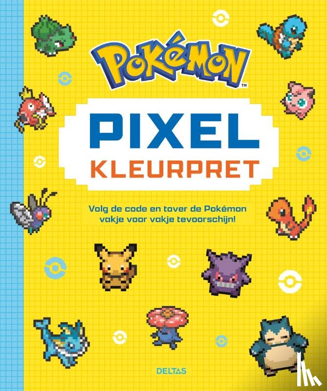  - Pokémon pixel kleurpret