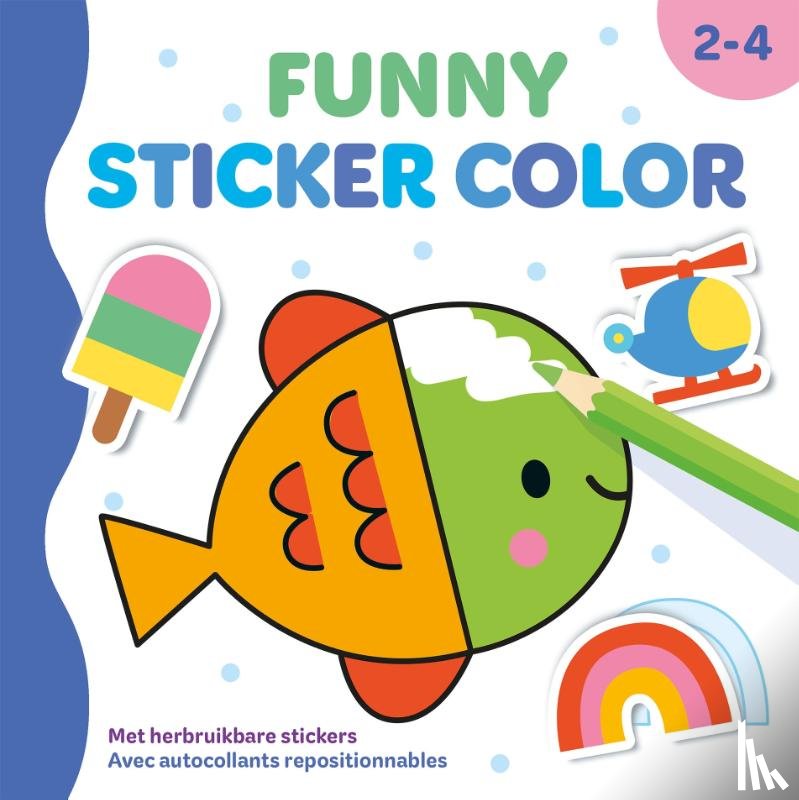 ZNU - Funny Sticker Color (2-4 j.) / Funny Sticker Color (2-4a.)