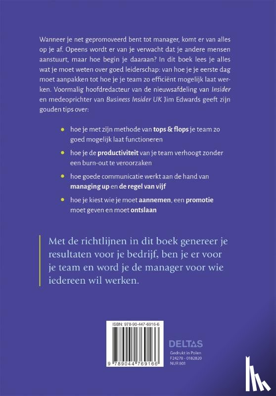 Shontell, Alyson - Gids voor de nieuwe manager