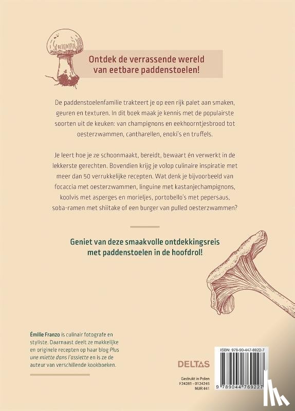 FRANZIO, EMILIE - Heerlijk koken met paddenstoelen