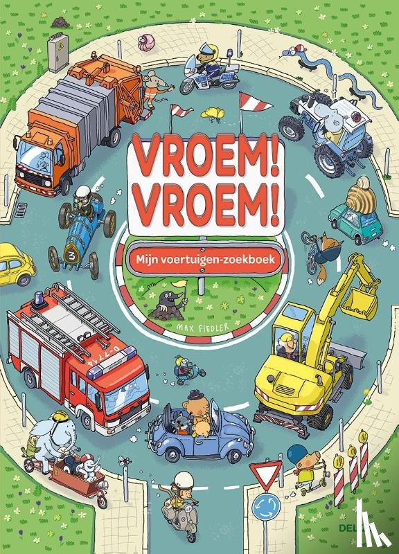 FIEDLER, MAX - Vroem Vroem mijn voertuigen-zoekboek