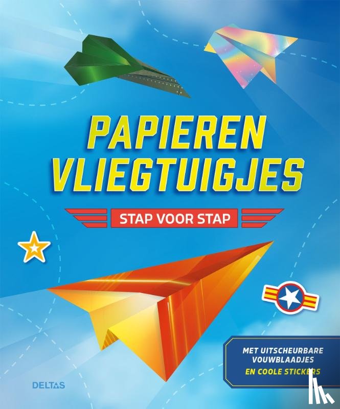 ZNU - Papieren vliegtuigjes - stap voor stap