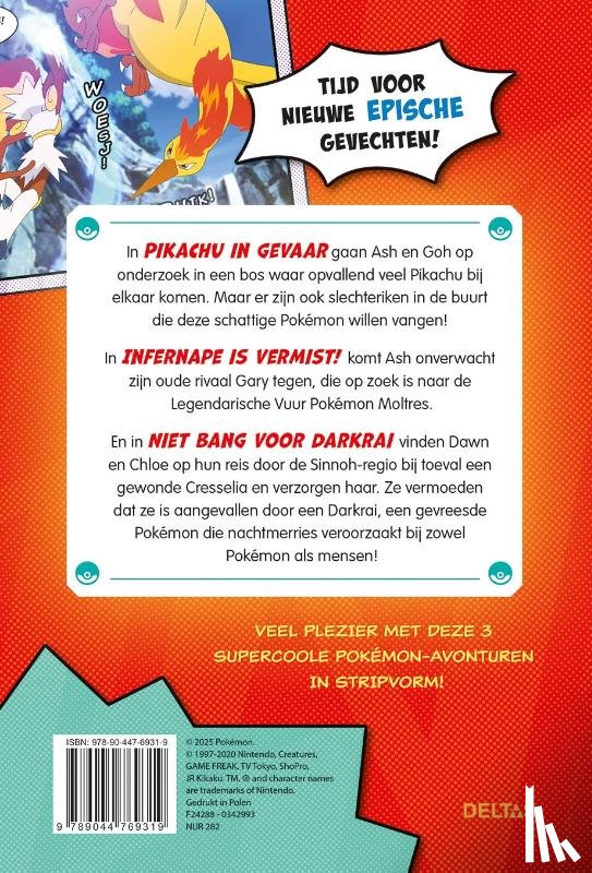  - Pokémon avonturen in stripvorm - Pikachu in gevaar