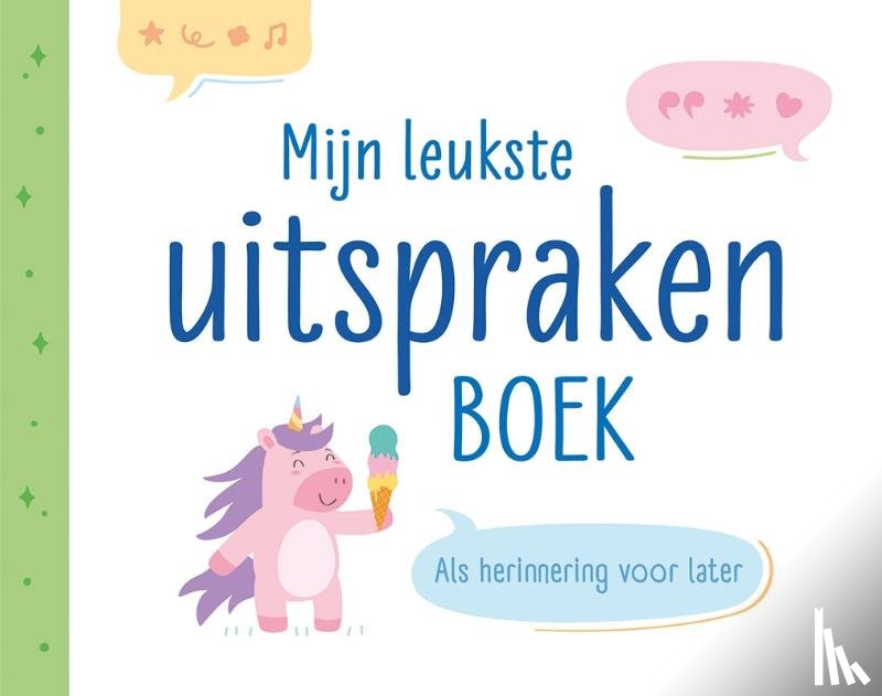 ZNU - Mijn leukste uitspraken boek (groen)