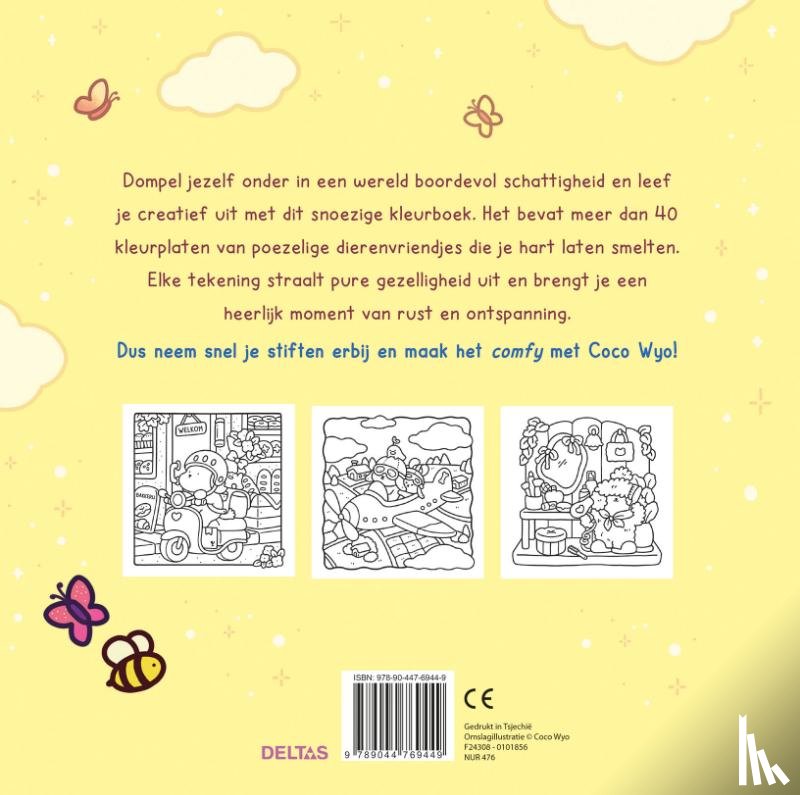  - Cute & Comfy kleurboek Coco Wyo