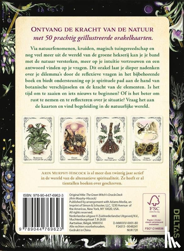 MURPHY-HISCOCK, ARIN - De kracht van Natuurmagie - Boek en orakelkaarten