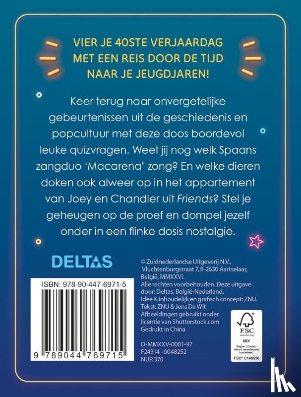 de Wit, Jens - Quiz Hoera 40 jaar!