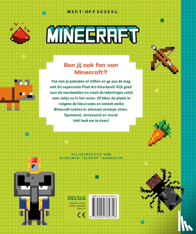  - Minecraft pixel kleurpret