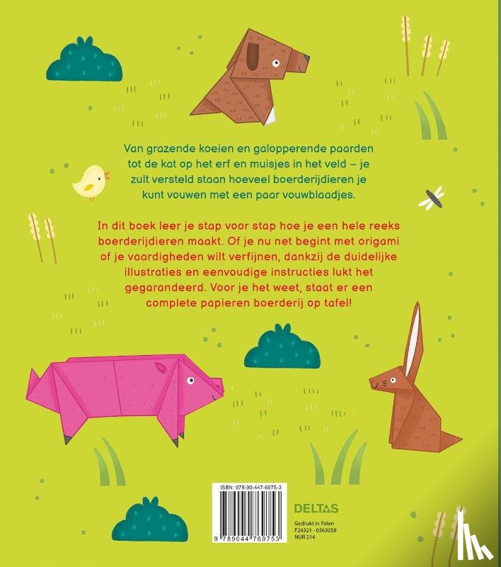 FULLMAN, JOE - Origami dieren van de boerderij