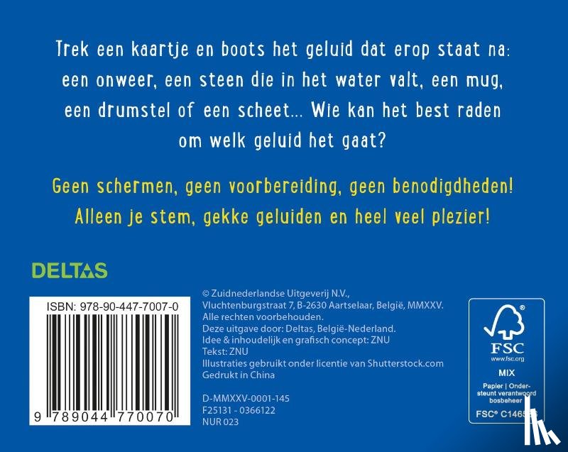ZNU - Raad het geluid - doos met kaarten