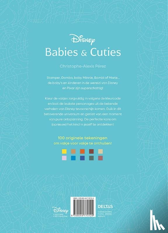  - Disney Babies & Cuties - Kleuren op nummer voor volwassenen