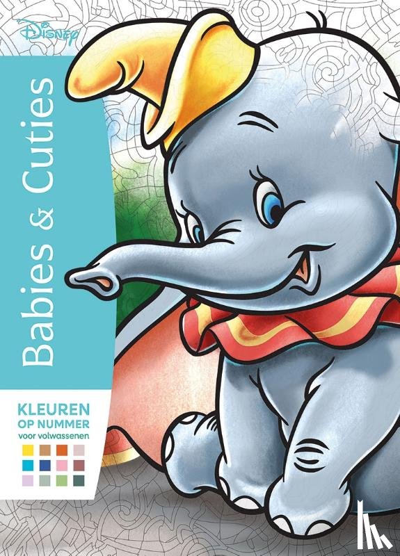  - Disney Babies & Cuties - Kleuren op nummer voor volwassenen